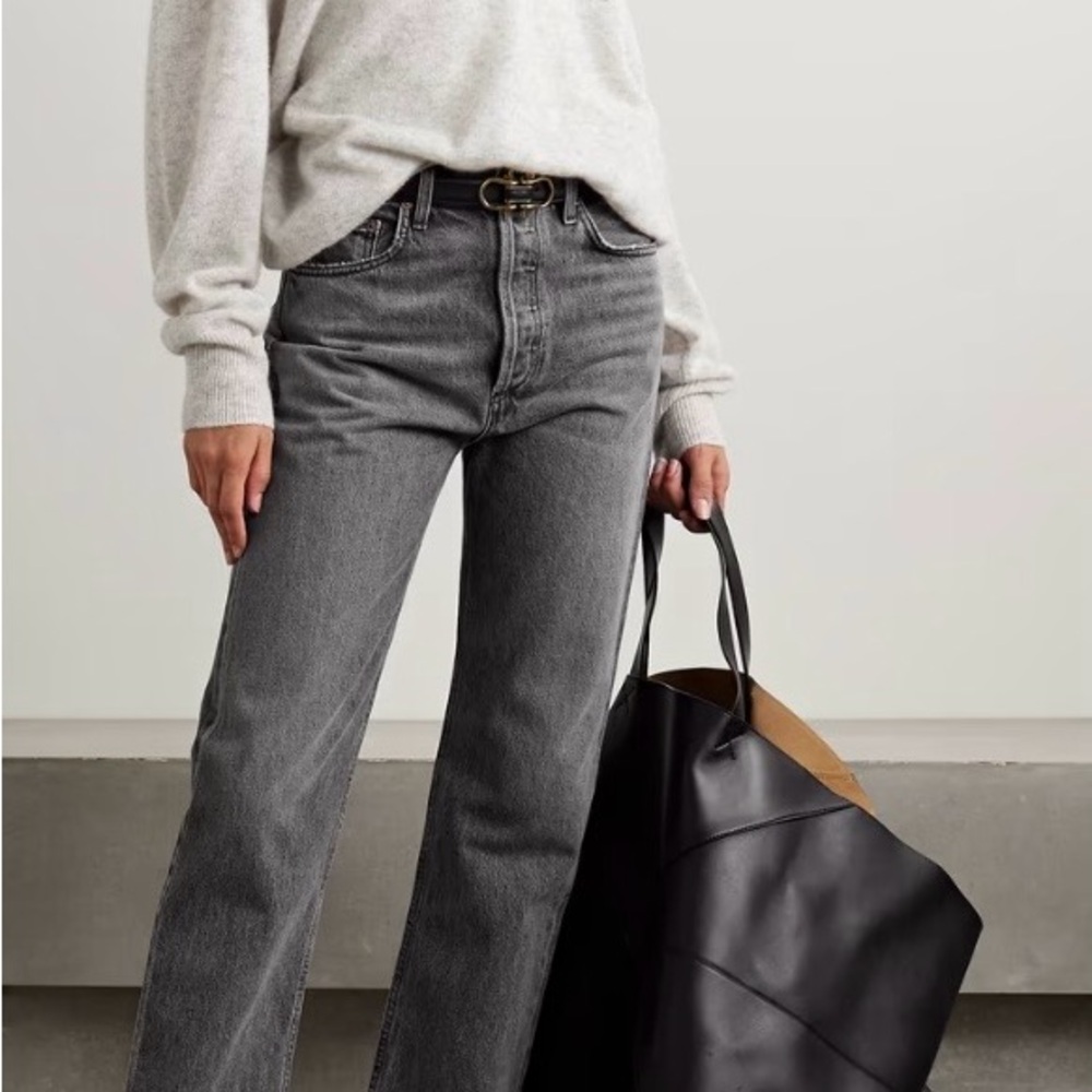 Agolde '90s Pinch Waist cropped high-rise straight-leg jeans| Size 27